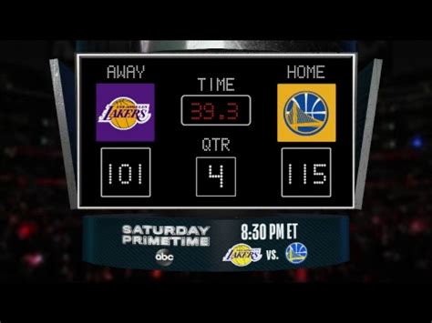 nba warriors score|nba scores warriors vs lakers.